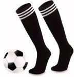 PRO ACTION جرابات كرة قدم اسود كبير